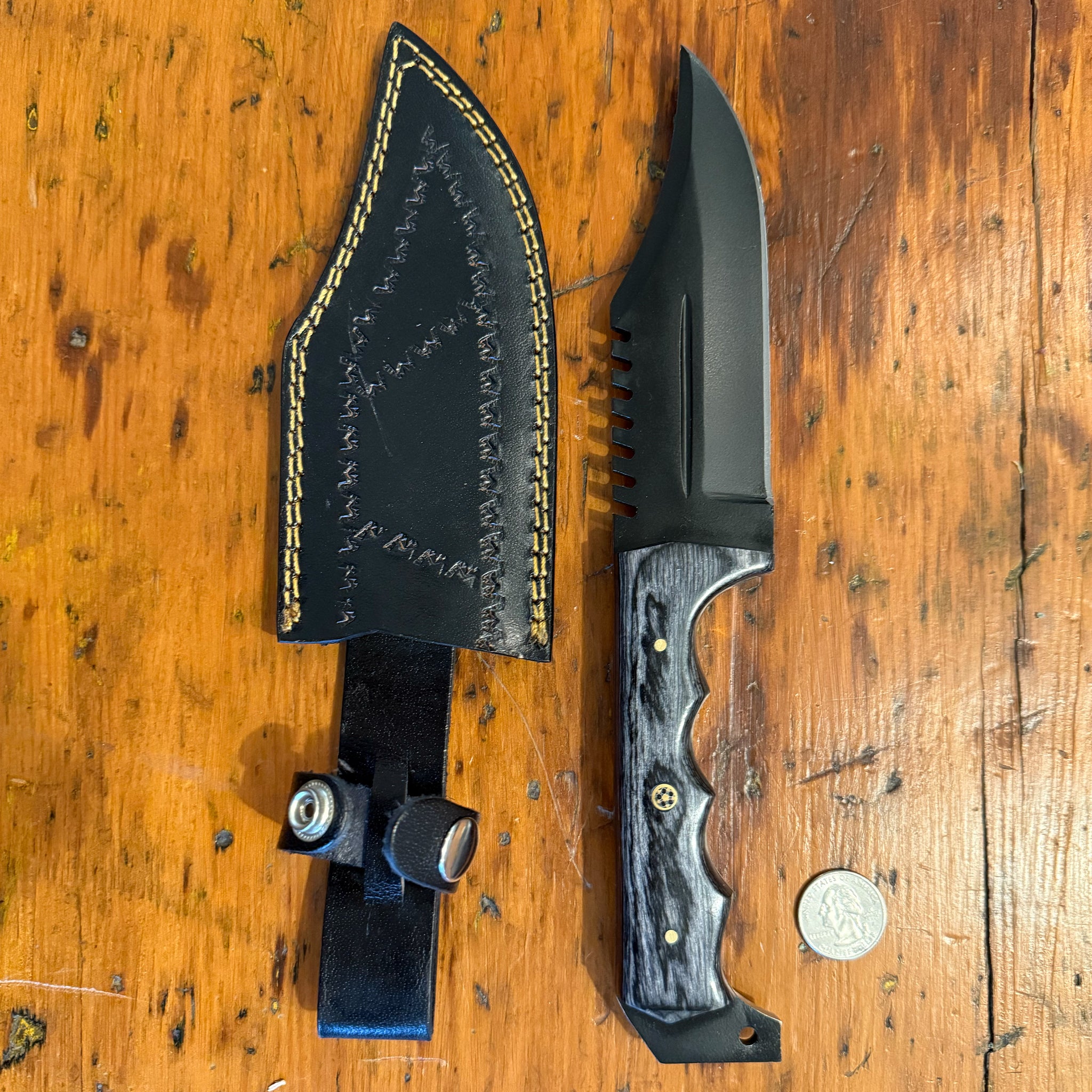 Black Tactical Knife