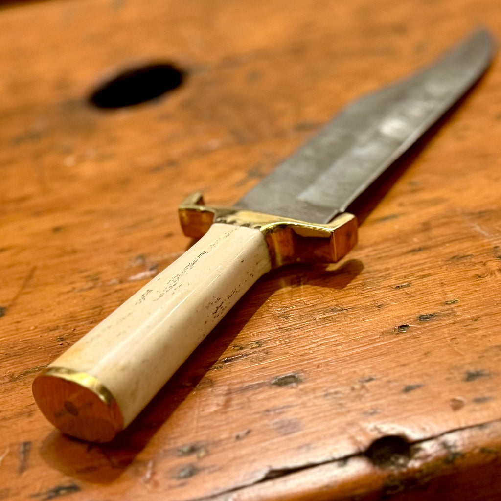 Damascus Bowie Knife